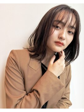 クレム 博多駅店(ChLem) ミディアム 外ハネ 髪質改善 博多美容室