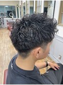 ショートツイストパーマ