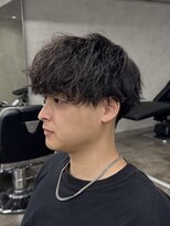 ニコ トウキョウ ロジック(nico TOKYO Logic)&nbsp;メンズ刈り上げマッシュツイストスパイラルパーマ