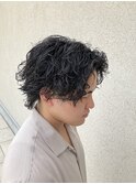 ウルフカット/メンズパーマ/ツイストスパイラル/パーマ