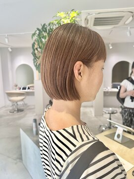 シンク(THYN°C) 【THYN℃】ミニボブ/ハッシュボブ/ナチュラルブラウン