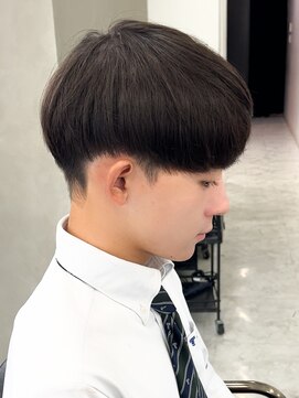 エルマーク 梅田(L-MARK) マッシュ/黒髪/ナチュラルマッシュ/メンズ/ツーブロック