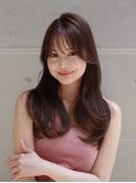 大人美人レイヤーカット/韓国レイヤー/波巻きウェーブ