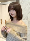 似合わせカット×大人ガーリー[ダークアッシュ/韓国]