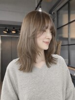 ロフティー 清澄白河(LOFTY)&nbsp;ミディアムレイヤー/顔まわり/前髪あり/髪質改善/清澄白河