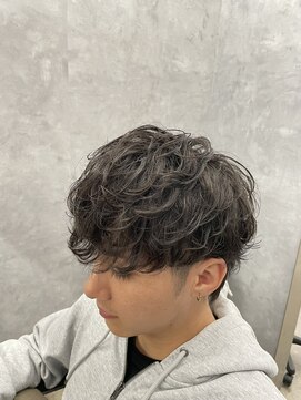 ネウィ 宮崎店(newi) 無造作シャドウパーママッシュメンズゆるふわ質感ヘア