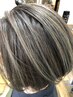 白髪ぼかしハイライト＋カット　marbb付き肩上￥26400→￥20900