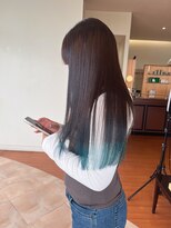 クラウド(Cloud)&nbsp;裾カラーとブルーカラー
