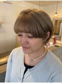 ブリーチ1回でつくるミルクティーベージュ