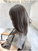 レイヤーカット/グレージュカラー/髪質改善トリートメント