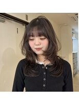 ニコ シモノセキ(NIKO Shimonoseki)&nbsp;レイヤーカット.ハッシュカット.ブリーチなし
