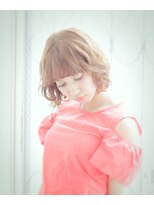 ヘアアンドメイク エジェリ(hair&make egerie) ラフでかわいい♪小顔ショートボブ2 ダブルカラー 恵比寿