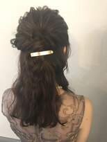 ネオリーブアイム 横浜西口店(Neolive aim)&nbsp;編み込み　ハーフアップ