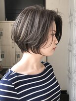 ジアン バイ ミルボン NU茶屋町+(GIEN by milbon)&nbsp;ショートde外国人風ハイライトカラー