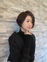 ブルームス(Bloom's)&nbsp;Bloom's　大人可愛いハンサム丸みショートボブ小顔美シルエット