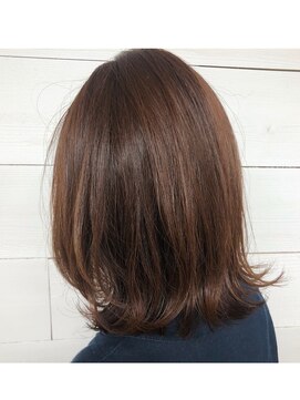 ピース トウキョウ(PEACE TOKYO) 【peace mickey】外ハネ/ミディアム/アプリコットブラウン