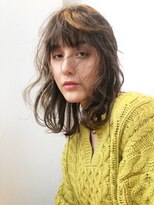 アルバム 渋谷パルコ(ALBUM)&nbsp;顔まわりレイヤーカット_外ハネボブアッシュブラウン_6903