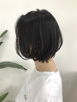 アリウス(ALIUS by posh)&nbsp;【ALIUS 池袋 小川】黒髪×シースルー丸みボブ