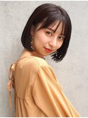 atelier.fem　ラフさが可愛いぱつっとボブ