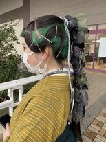 ルッツ(Lutz. hair design)&nbsp;graduation ceremony hair set