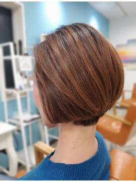 アラワラブルー(arrawarra blue) ショートボブ/20代/30代/40代/50代/南町/倉敷