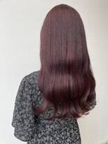 ロックス バイ マグ 松本(rocks BY MAG)&nbsp;20代30代/ダブルカラー/ケアカラー/ピンクブラウン/透明感カラー