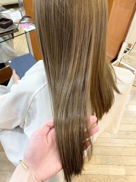 松本平太郎美容室 立川店 【プラチナベージュ サイエンスアクア イノアカラー 】