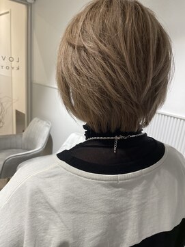 ラベスト キョウト(LOVEST) 「リセットカラー」ボブスタイル