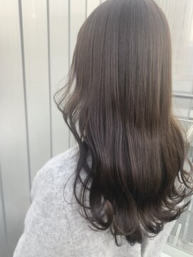 ラシサ(rashisa) ツヤ+透明感アッシュベージュロング