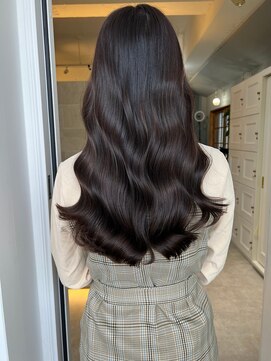 オズ 郡山桑野店(OZ) 《オズ》チョコレートブラウン#ブリーチなし#髪質改善