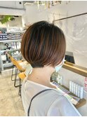 大人束感ショート　担当　佃