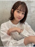 ラフ巻きボブスタイル