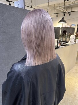 メリー オオサカ(Merly Osaka) 色落ちも楽しめるホワイトピンクカラー_silky white pink_