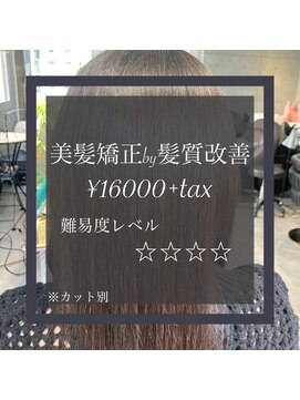 ヴィオラスバイポッシュ ギンザ(Violus by Posh GINZA) 美髪矯正by縮毛矯正（アルカリ矯正）