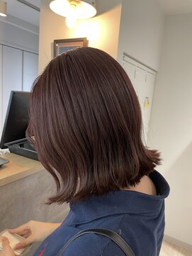 エイゼット バンビーニ 川越(AZ bambini) 【渡辺 渚】髪質改善メテオカラー×ボブ【川越/本川越】