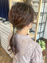デコル(DecoL.)&nbsp;結婚式お呼ばれヘアセット［DecoL.クボタ］