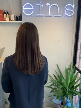 アインス 高田馬場(eins) 髪質改善ストレート