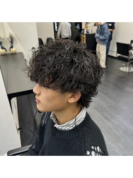 メンズサロンドットリアン(dot. lien) 波巻きウルフ【メンズパーマ/町田/町田駅】
