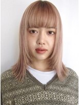 トリッカ 代官山(tricca)&nbsp;ペールピンク/ピンクベージュ/ミルクティー/シャギーレイヤー