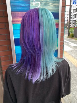 ギャラクシーアンブレラ 水戸店(GALAXY&BRELLA) 【櫻井雄太限定】トリプルカラー＋プレミアムトリートメント