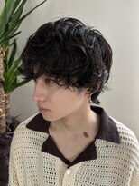 グラフ 立川(Graph.)&nbsp;無造作ニュアンスマッシュウルフメンズパーマ