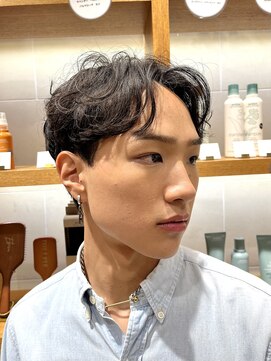 ピークアブー アヴェダ アトレ恵比寿(PEEK-A-BOO AVEDA) マッシュパーマ/前髪パーマ/センターパート