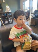 【merci古河店】癖を活かしたキッズカット