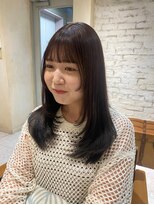 ラボヌール ヘアー エクラ(La Bonheur hair eclat) レイヤーカット／ブラウンカラー