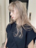 ペレ 梅田(PELE)&nbsp;前髪/アンブレラカラー/こなれミディ/イメチェン/ウェーブパーマ