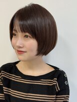 アローラ 三軒茶屋(Allora) 大人可愛いレイヤー丸みフェミニンショート
