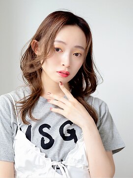 ジプソ 池袋西口(Gypso) ロングレイヤー3/池袋駅/Gypso/髪質改善/白髪ぼかし