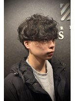 バーバークラシックス(BARBER CLASSICS)&nbsp;緩めくせ毛風パーマ