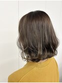 透明感エアリーボブ
