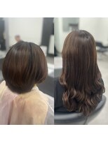 ガルボヘアー 桟橋店(garbo hair)&nbsp;プルシールエクステロング高知美容院